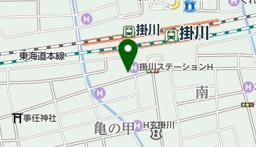 ミスター101掛川南口店の地図画像