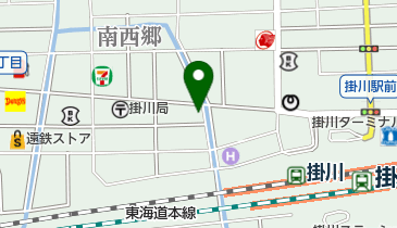 藍澤證券株式会社掛川支店の地図画像