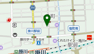 日新釣具の地図画像