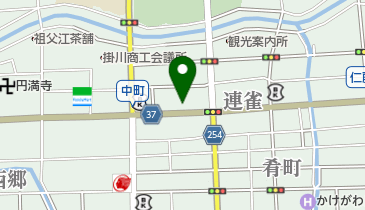 山崎時計店の地図画像