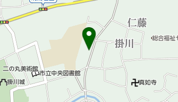 コバト美容室の地図画像