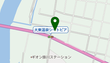 レディーバードアカホリの地図画像
