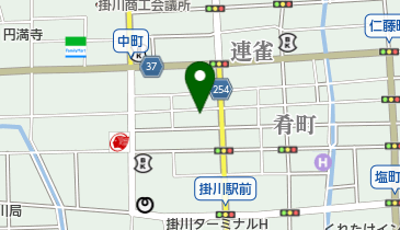 加藤めがね店の地図画像