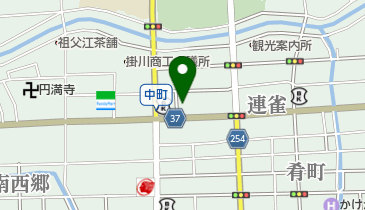 松永メガネ店の地図画像