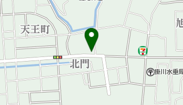 お茶の実の雪うさぎ工房の地図画像