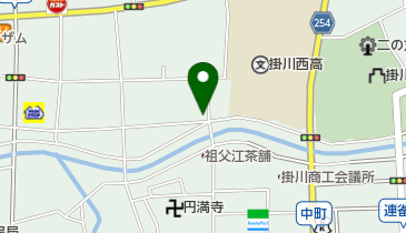 大杉理容店の地図画像