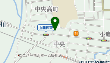 ピザーラ掛川店の地図画像