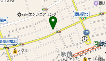 SBS学苑藤枝校の地図画像