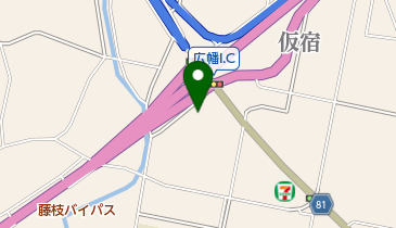 明和ガス産業株式会社の地図画像