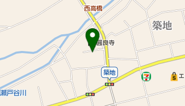 築地公民館の地図画像