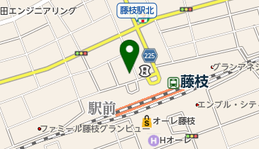 ダンススクール・わきみずの地図画像