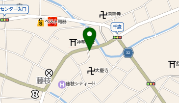 おきせ金つば本舗の地図画像