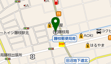 全逓信労組大井川支部の地図画像