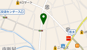 いけがや化粧品店の地図画像