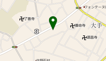 きものの長谷川の地図画像