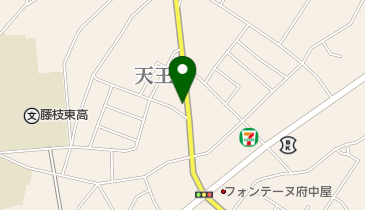 内田魚店の地図画像