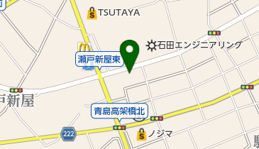 シスター美容室の地図画像