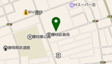 美容室すぎの地図画像