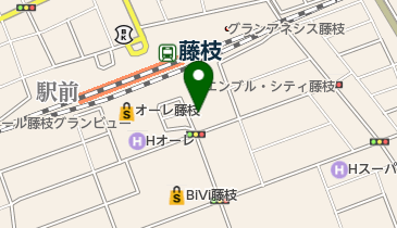 美容室ピュールの地図画像