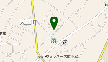 モチダ美容室の地図画像