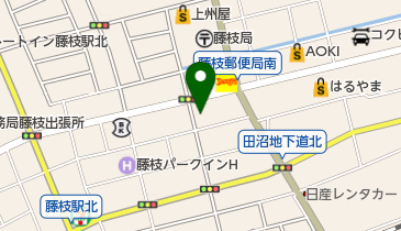 わかば美容室の地図画像
