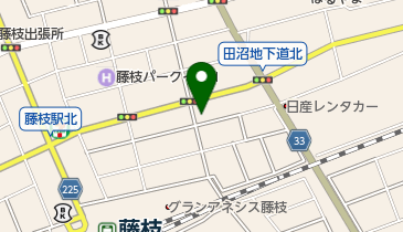 ヘアーサロン竜の地図画像