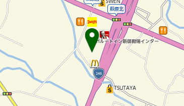 パシオス御殿場店の地図画像