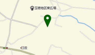 茱萸沢上区公民館の地図画像
