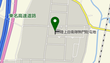 マミーランドリー 駒門自衛隊委託売店の地図画像
