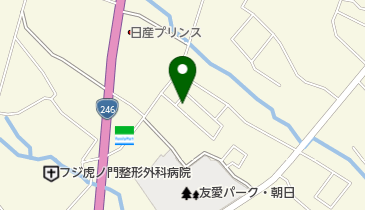 美容室シザーの地図画像