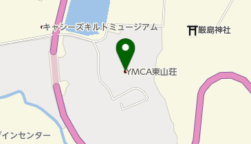 東山荘食堂の地図画像