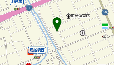 入手そろばん教室の地図画像