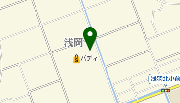 フラワーデザインスタジオ花歩の地図画像