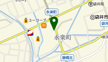 高橋金物店の地図画像