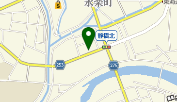 牧野クリーニング店の地図画像