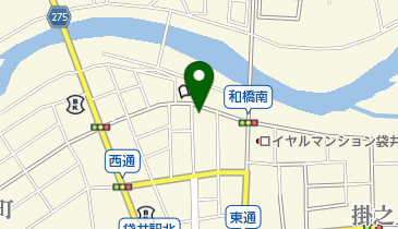 クリーニングのしみず本店の地図画像