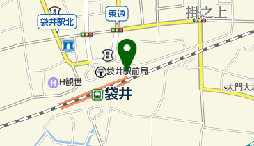 袋井商工会議所の地図画像