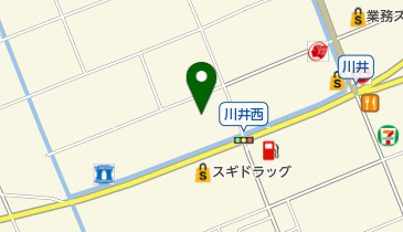 浜松日産自動車株式会社袋井川井店の地図画像
