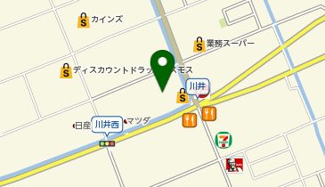 静岡トヨペット株式会社袋井店の地図画像