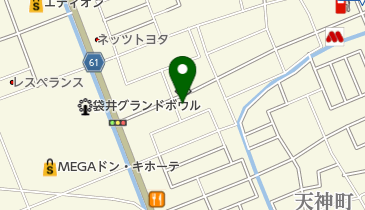 株式会社ヨシダ袋井店の地図画像