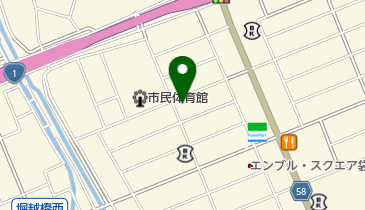 キャッツ・アイの地図画像