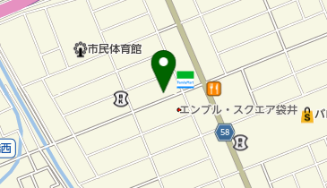 ティファニーの地図画像