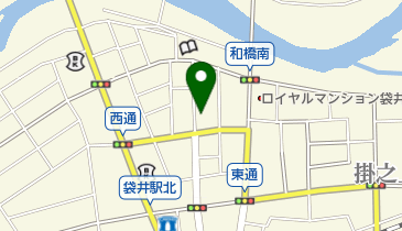 双葉スポーツ袋井店の地図画像