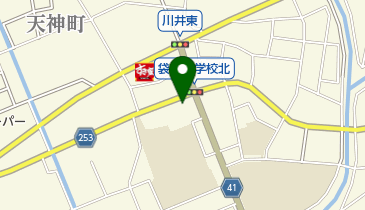 山田スポーツ店の地図画像