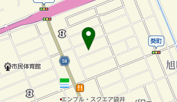 袋井市建設事業協同組合の地図画像