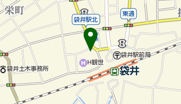 オガワ時計メガネ宝石補聴器店の地図画像