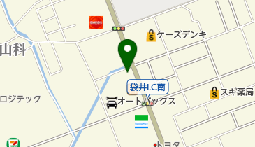 株式会社メロー静岡袋井店の地図画像