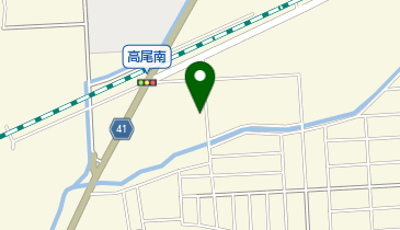 サロンハツキの地図画像