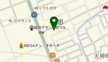 マージャン荘雀・雀の地図画像