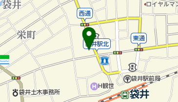 するがや洋品店の地図画像